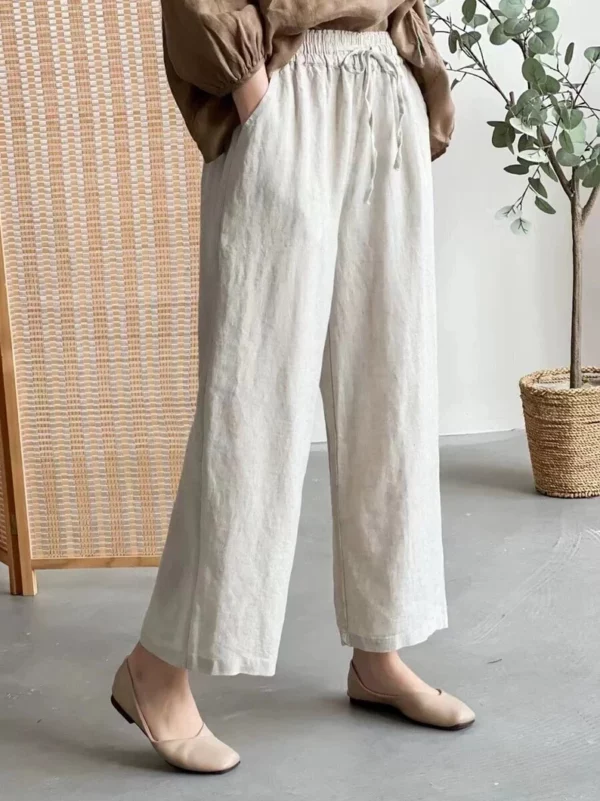 Casual Linen Pants - Image 2